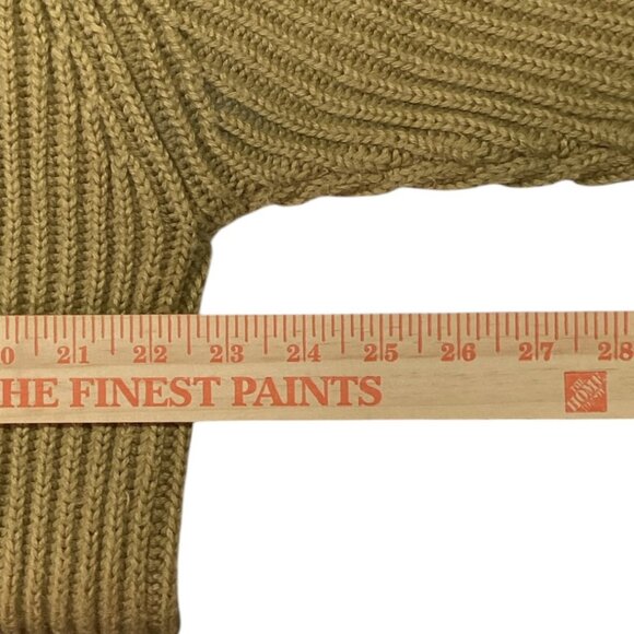 Vintage‎ Forenza Wool Blend Knit Off Shoulder Fringe Sweater Women's Size Large - Picture 3 of 6